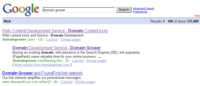 domain grower
