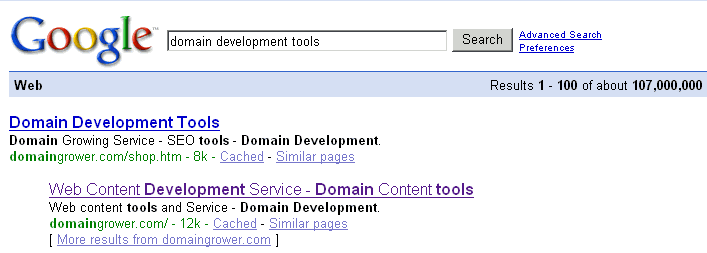 domain dev tools